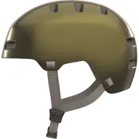 ABUS Fahrradhelm INDY - Dirt-Helm für Dirt, kate, ope und MTB - mit optimierter Stoßdämpfung - für Jugendliche und Erwachsene - Grün, Größe S (51-55 cm)