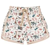 Sterntaler Badeshorts "Badeshorts Safari", Kinder, Gr. 116, Einheitsgröße, beige (ecru), Obermaterial: 100% Polyester PES., Badehosen Badeshorts