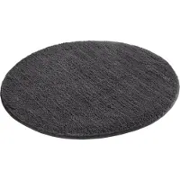 Otto Home Badematte "Vanessa, Badvorleger, Badezimmer Teppich" Gr. 7, grau (anthrazit), H:10mm, Polyester, Badematten, Badematte, Badteppich, weiche Haptik, unifarben
