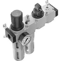 FESTO Wartungseinheit G1/8'' 2.5-12bar 550l/min 40µm Mini - 185828