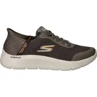 SKECHERS Slip-Ins: Go Walk Flex Sneakers Laag - cognac - Maat 45