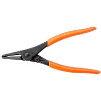 Bahco Zange für Außensicherungsringe mit geraden Backen, brüniert 180 mm