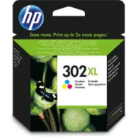 HP 302XL Druckerpatrone cyan, magenta, gelb (F6U67AE)