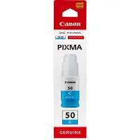 Canon GI-50 C, Hohe Reichweite, Tintenflasche, Cyan, Cyan, Tinte auf Pigmentbasis, 1 Stück(e), 7700 Seiten