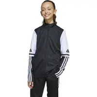 Adidas Trainingsjacke PERFORMANCE "SQUADRA 25 KIDS", Kinder, Gr. 176, schwarz-weiß (schwarz, weiß), Obermaterial: 100% Polyester, Jacken Trainingsjacke
