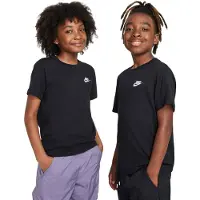 Nike - Big Kid's Sportswear Tee - T-Shirt Gr S schwarz