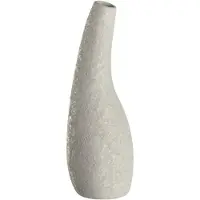 Leonardo Dekovase "Keramikvase ARCO", grau (taupe), B:9,6cm H:30cm T:9,6cm, Keramik, Vasen, Dekovase