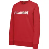 Hummel Sweatshirt Damen Cotton Logo