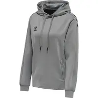 Hummel Damen Kapuzenpullover Core XK Poly Sweat Hoodie 212649-2006 L - Grey Melange - L