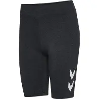 Hummel Pulse Logo Kurze Leggings Schwarz L Frau Schwarz L