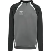 Hummel Hmllead 2.0 Half Zip Kids - steel gray/asphalt, Größe:128