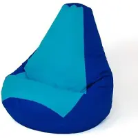 Go Gift Sako bag pouffe Pear blue XXL 140 x 100 cm