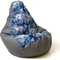 Go Gift Puff Gris 105 x 80 cm Pera
