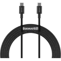 Baseus Superior, 1 m, USB C, USB C, USB 2.0, 0,48 Gbit/s, Schwarz