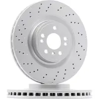 Textar Bremsscheibe 92254405 vorne, belüftet, perforiert, hochkarbonisiert, 1 Stück
