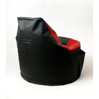 Go Gift Player sack Sako pouffe black-red XXL 130 x 90 cm