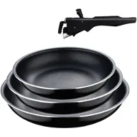 San Ignacio Set 3 Pfannen (18+20+24cm) click & cook bergner