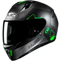 HJC C10 Aspa Integralhelm Grau L Grau L