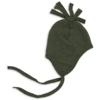 Engel - Baby Mütze Wollfleece - Mütze Gr 74/80 oliv
