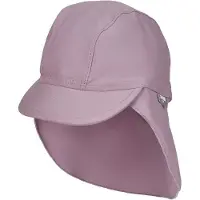 Sterntaler Schirmmütze "Bademütze mit Nackenschutz uni", Jungen, Gr. 51, lila (blasslila), Obermaterial: 82% Polyamid PA. 18% Elasthan EL., Mützen Schirmmütze