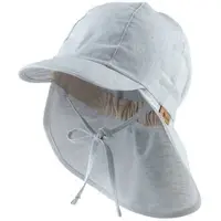 Sterntaler Schirmmütze mit Nackenschutz meliert hellblau 1612541_313