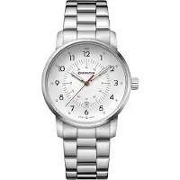 Wenger - Armbanduhr - Uni - Avenue - 01.1641.114 - silberweiss, 42 mm