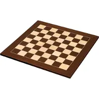Philos Schachbrett Helsinki 50 mm Ahorn, 64 Felder, MDF-Holz
