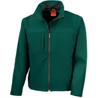 Result Herren Softshell-Jacke / Multifunktionsjacke, 3-lagig, wasserfest, atmungsaktiv FK571 (XL) (Flaschengrün)