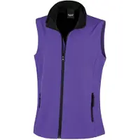 Result - Weste für Damen FK1245 (XL) (Violett/Schwarz)