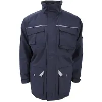 Result Herren Sabre Arbeitsmantel / Mantel FK990 (2XL) (Marineblau)