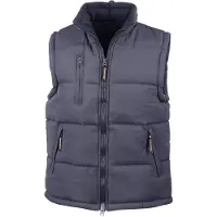 Result Herren Bodywarmer / Steppweste, wasserabweisend, winddicht FK587 (XL) (Marineblau)