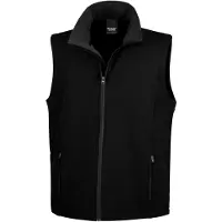 Result - "Printable" Weste für Herren FK1247 (3XL) (Schwarz)