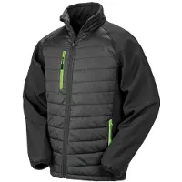 Result - "Compass" Weste für Herren/Damen Uni FK1534 (XS) (Schwarz/Limone)