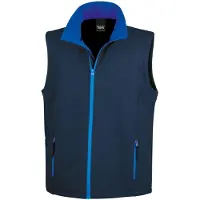 Result - "Printable" Weste für Herren FK1247 (3XL) (Marineblau/Königsblau)