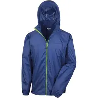 Result - Jacke Zum Falten für Herren FK1225 (3XL) (Marineblau/Limone)