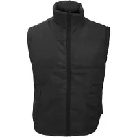 Result Core Herren Steppweste, wasserabweisend FK601 (L) (Schwarz)