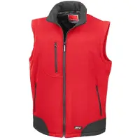Result - Weste für Herren FK2525 (M) (Rot/Schwarz)