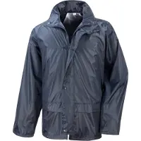 Result Herren Stormdri Regen-Überjacke / Regenjacke FK618 (3XL) (Marineblau)