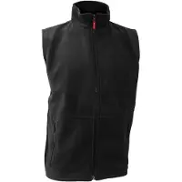 Result Active Herren Fleeceweste FK582 (2XL) (Schwarz)