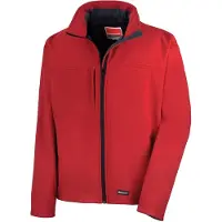Result Herren Softshell-Jacke / Multifunktionsjacke, 3-lagig, wasserfest, atmungsaktiv FK571 (L) (Rot)