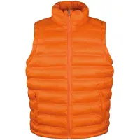 Result Herren Ice Bird Steppweste / Bodywarmer FK653 (L) (Orange)
