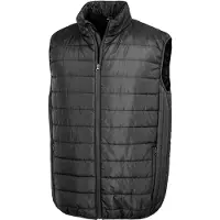 Result Core - "Promo" Weste Wattiert für Herren FK2794 (XXL) (Schwarz)