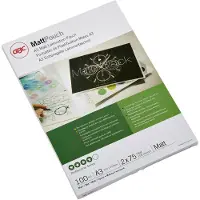 GBC A3 Matt 2x75 Mikron Laminierfolien 303x426 Mm 100 Einheiten