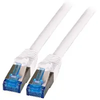 PROCABLE EFB 10 m Kategorie 6a Netzwerkkabel für Netzwerkgerät - 1 - Zweiter Anschluss: 1 x RJ-45 Network - Male - 10 Gbit/s - Patchkabel - Abschirmung - Golden Beschichteter Kontakt - LSZH - 26/7 AWG - Weiß