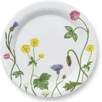 Kähler Design - Hammershøi Summer Flacher Teller Ø: 22 cm, Wildblumen