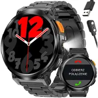 Gravity Smartwatch GT23-1 mit 1,85 Zoll Touchscreen, Herzfrequenz- und Blutsauerstoffmessung