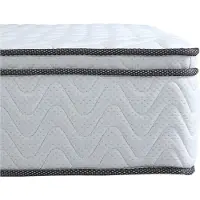 Arensberger VIKTORIA Matratze H3, 25 cm Taschenfederkernmatratze mit integriertem 5 cm NANOCELL Gelschaum-Topper, waschbarer Bezug