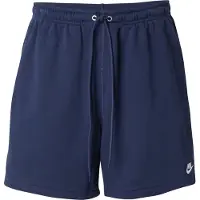 Nike Club French Terry Shorts Herren 451 - obsidian/obsidian/white S