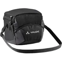 Vaude OnTour Box M, Vorderseite, Fahrradtasche, Polyester, Polyurethan, Schwarz, Grau, 4 l, 7 kg