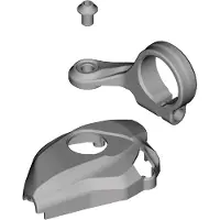 Shimano Sl-m8100 Right Hand Base 12s Abdeckkappe